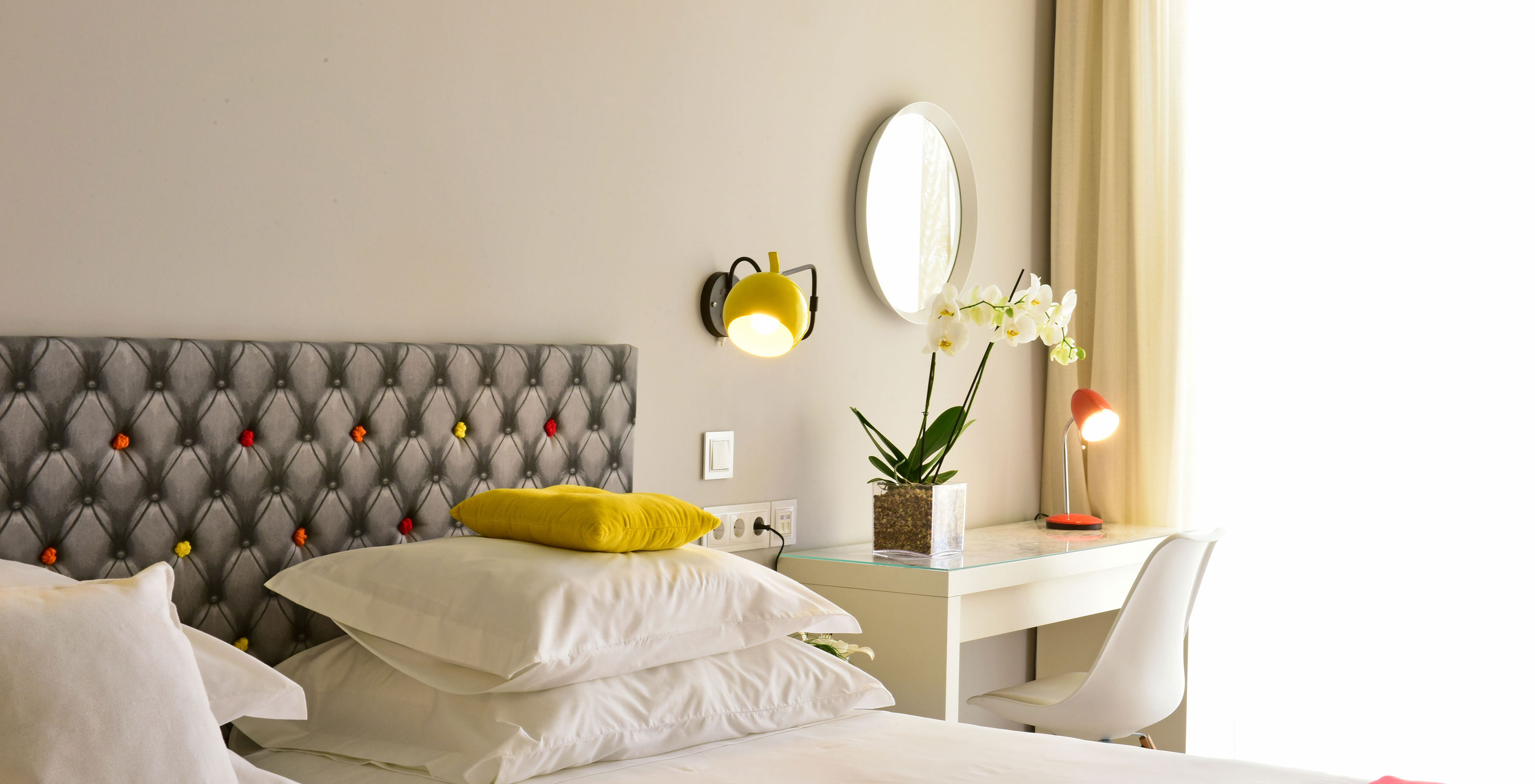 Die Doppel Suite Meerblick von Pestana Alvor South Beach hat zwei Einzelbetten