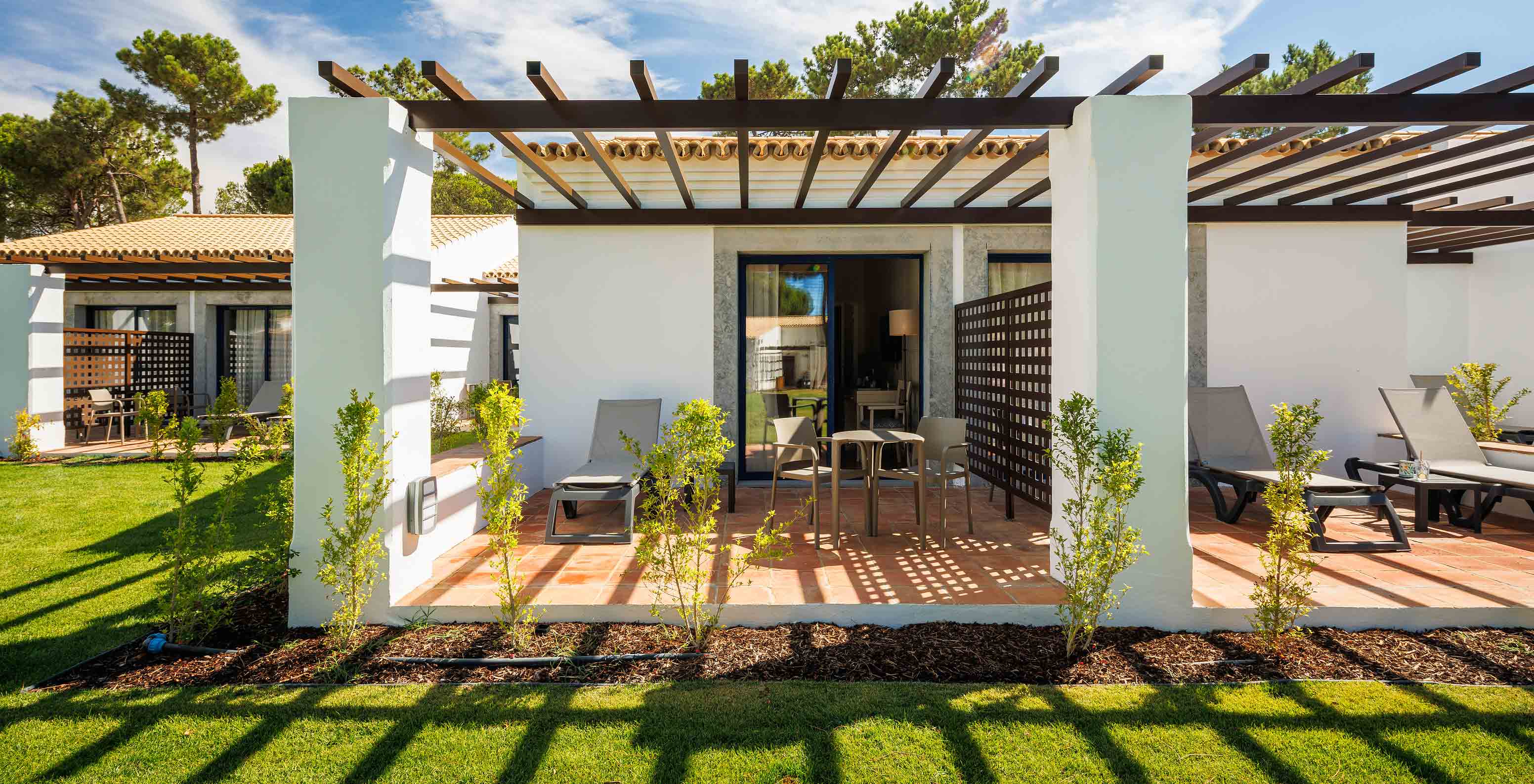 The Superior Garden View at Pestana Vila Sol - Vilamoura has a spacious balcony with garden view