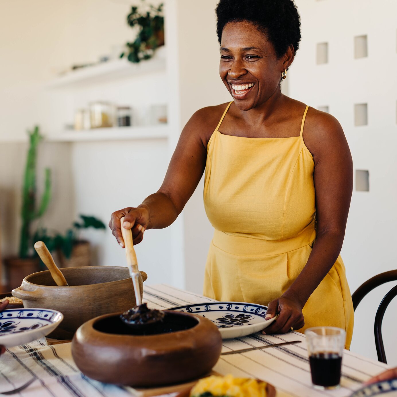 Stay at a Pestana hotel and experience typical Brazilian cuisine, such as picanha accompanied by black beans.