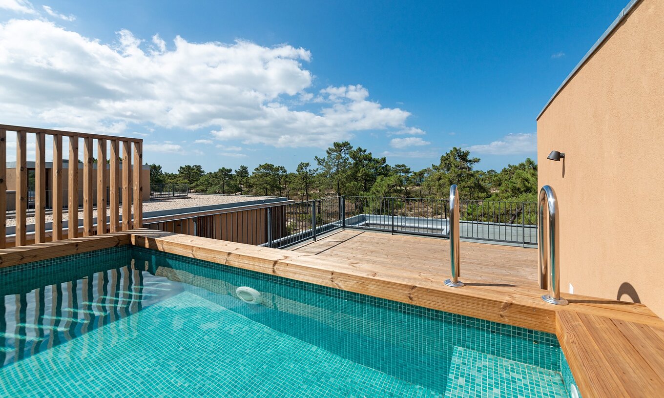 The Eco Village Superior Apartment 1st Floor Premium Views of Pestana Tróia Eco Resort has a private pool with view