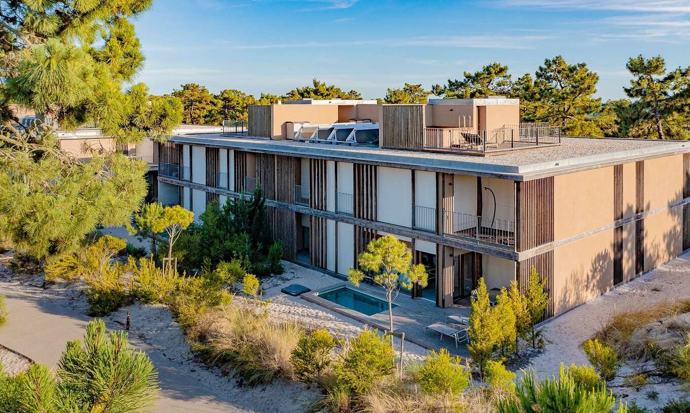 El Apartamento Eco Village Planta Baja del Pestana Tróia Eco Resort tiene naturaleza alrededor y una piscina privada