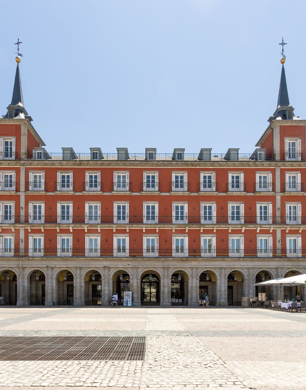 Edificio de Pestana Plaza Mayor Madrid, hotel en el centro histórico de Madrid, ubicado en Plaza Mayor de Madrid
