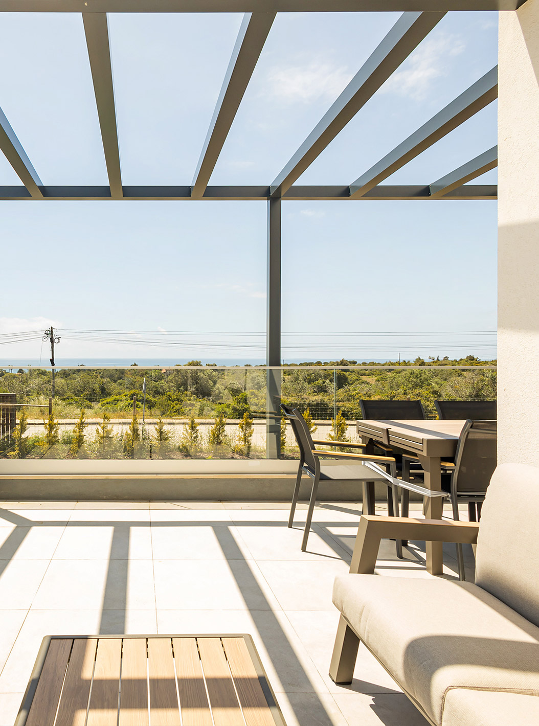 Le Appartement 3 chambres au premier étage - 4 adultes du Pestana Valley dispose d'une terrasse avec des canapés