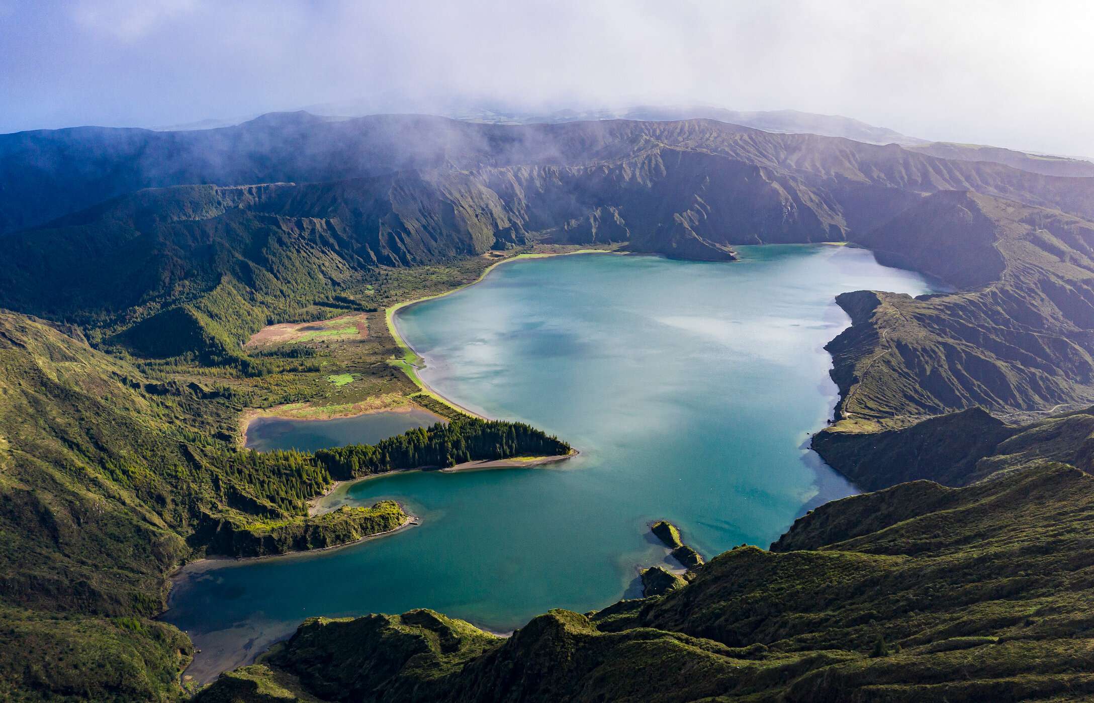 La Lagoa do Fogo est une réserve naturelle et le deuxième plus grand lac de São Miguel