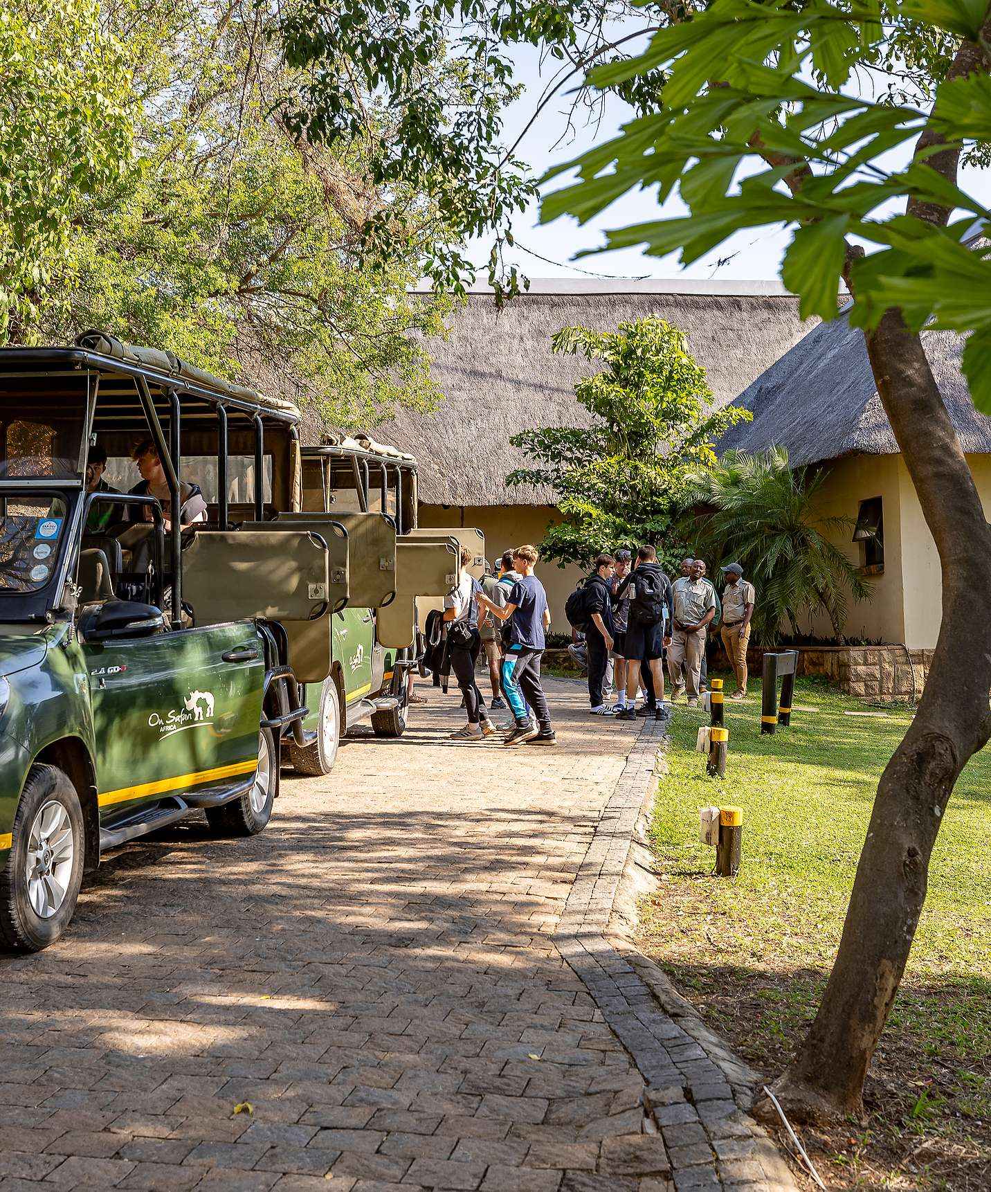 Safaris pour voir des animaux au Pestana Kruger Lodge, hôtel avec piscine près du parc Kruger
