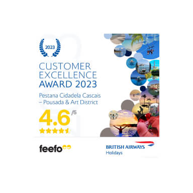Customer Excellence Award, British Airways, 2023 - Pestana Cidadela Cascais