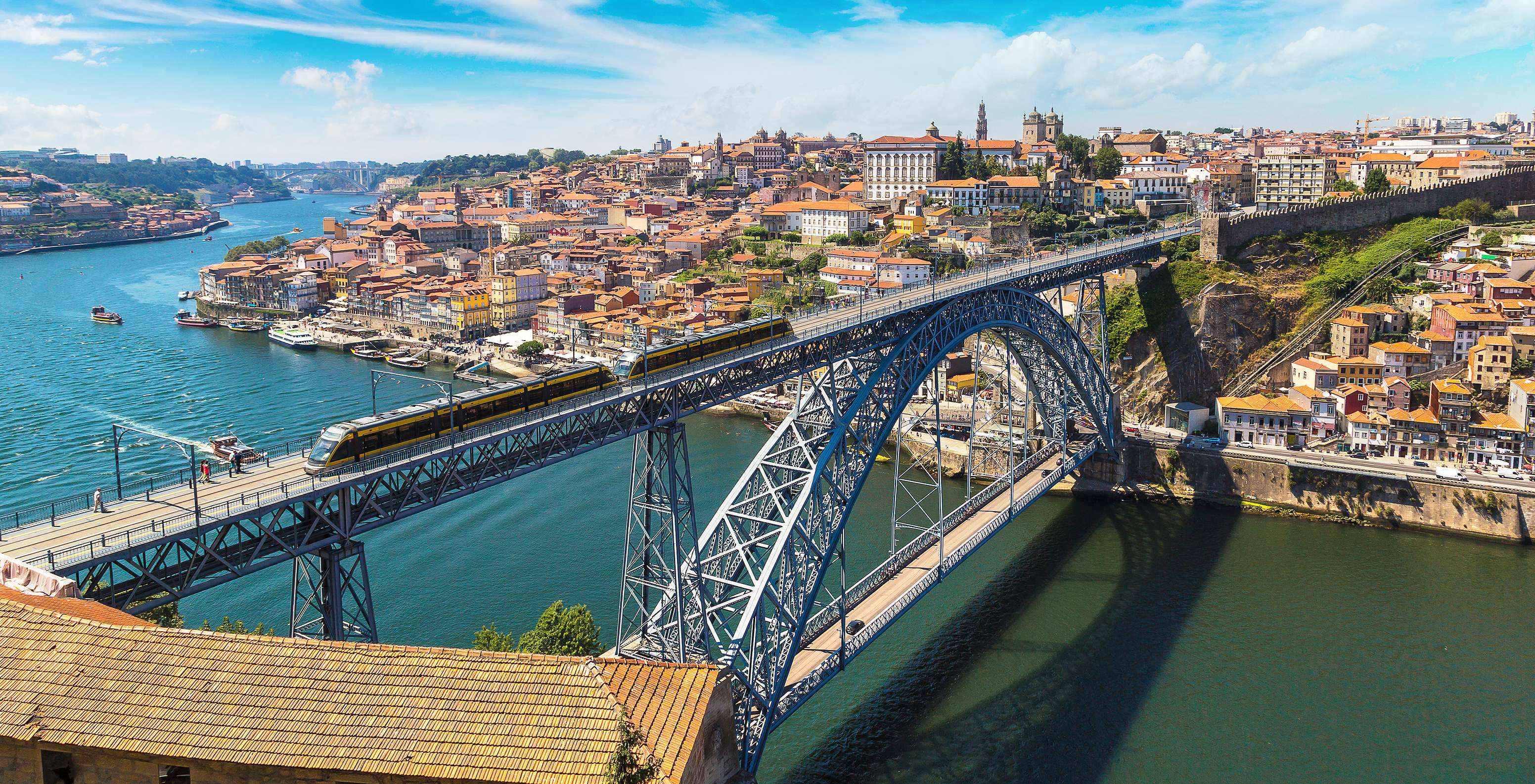 Verblijf in Pestana Vintage Porto en wandel over de Dom Luís I-brug met uitzicht op de Douro