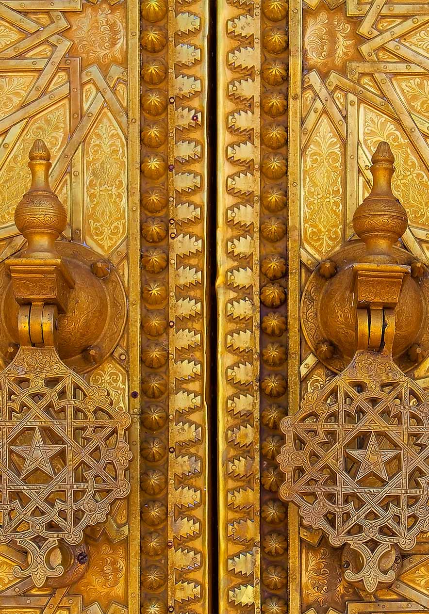 Der Königliche Palast von Casablanca ist die Hauptresidenz des Königs von Marokko, erbaut in den 1920er Jahren