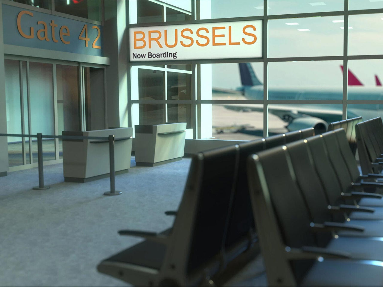Stay at a hotel in Brussels, Belgium, near the city center and Brussels Airport