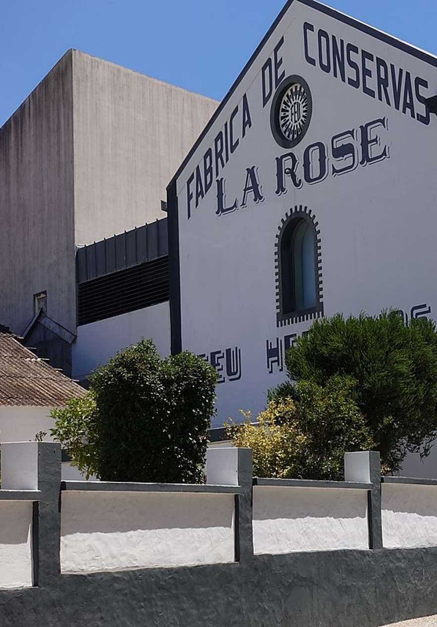 Exterior part of the Portimão Museum located in an old canning factory