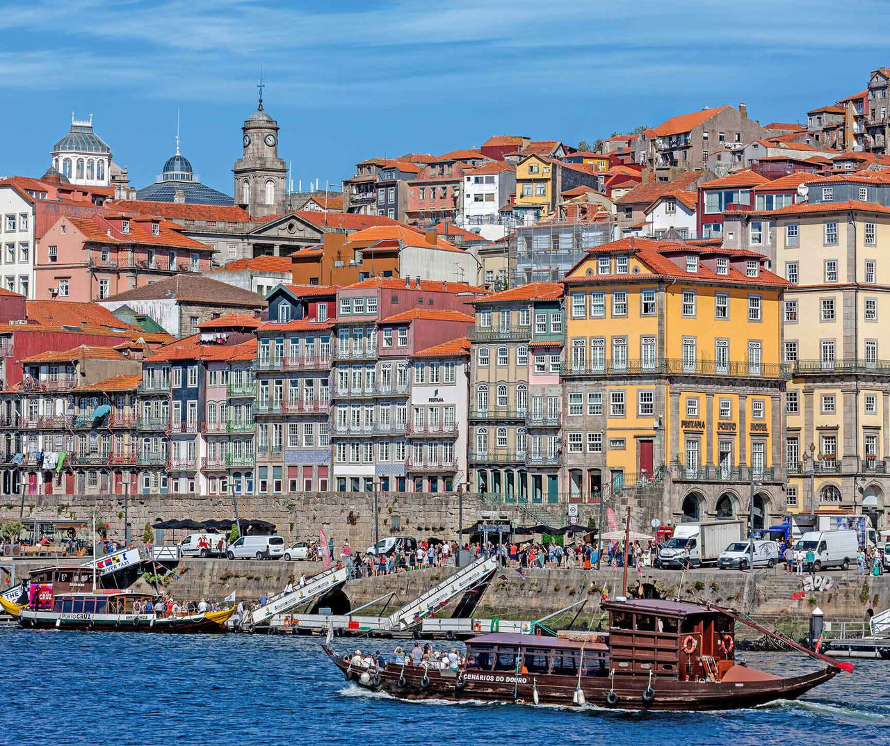Stay at a Pestana hotel in Porto and enjoy a stay by the Douro River with unique views over Ribeira