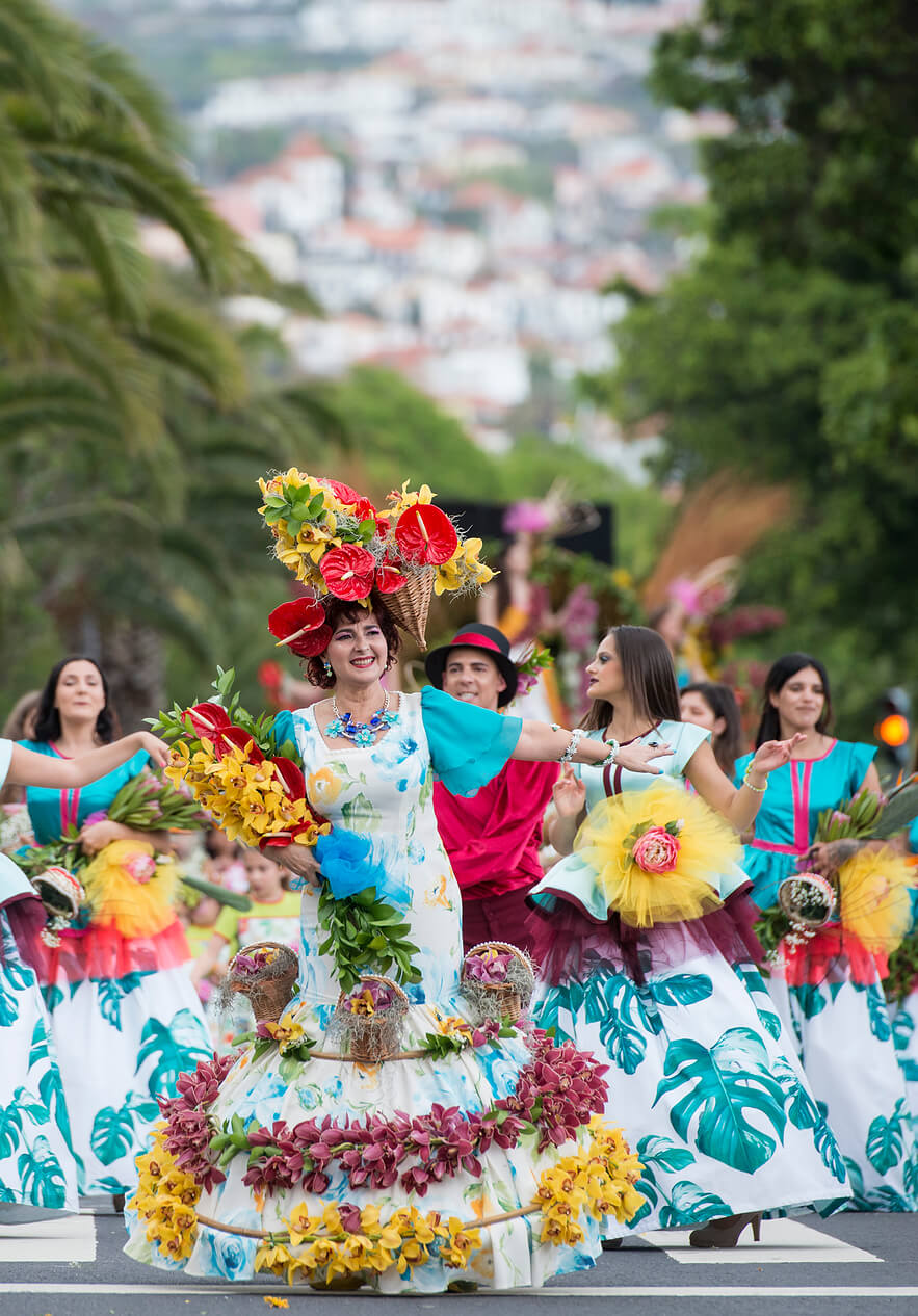 Séjournez au Pestana Fisherman Village et découvrez la beauté de la Fête des Fleurs, avec toutes sortes de fleurs colorées