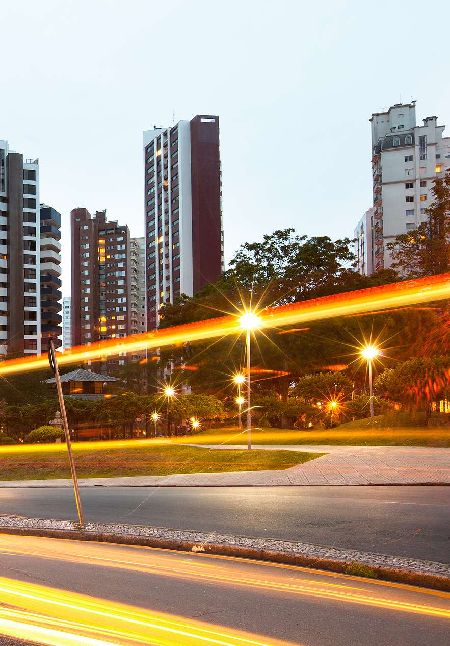 Quartier Batel, où se trouve le Pestana Curitiba, la région la plus noble et cosmopolite avec une architecture raffinée