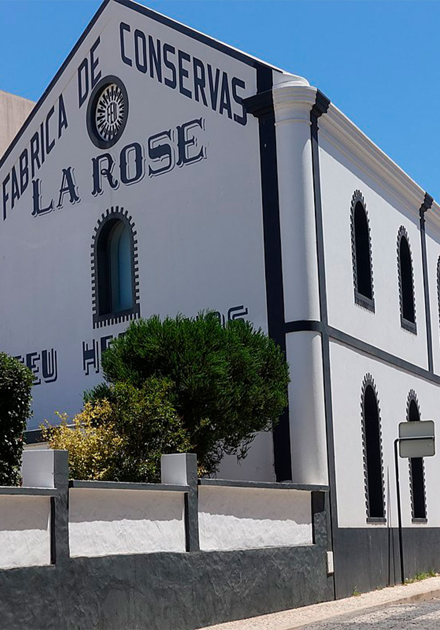 Exterior part of the Portimão Museum located in an old canning factory